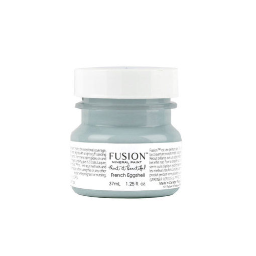 Fusion Mineral Paint French Eggshell tester
